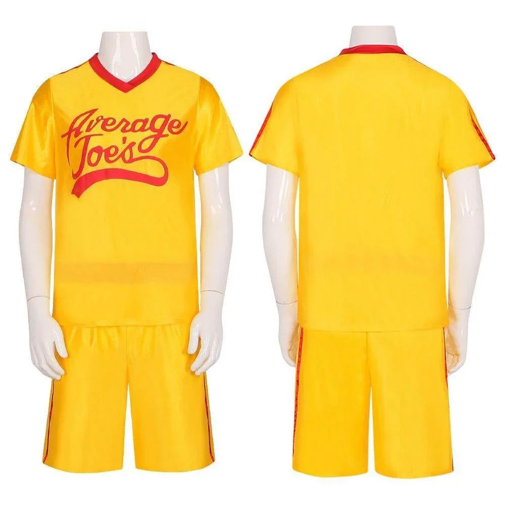 DodgeBall Average Joes Costume Fancy Dress Outfits Halloween Carnival Suit - Azufun