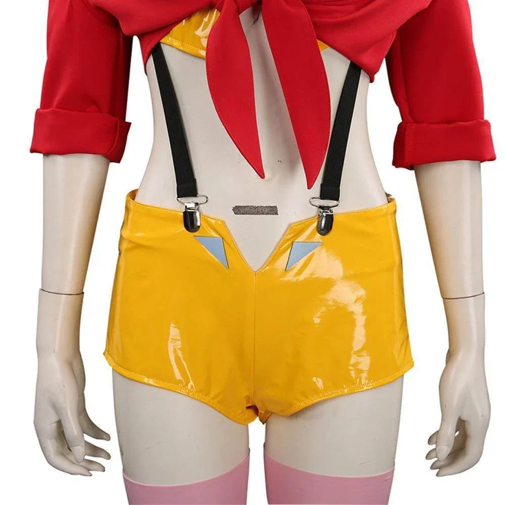 Faye Valentine Cowboy Bebop Outfit Carnival Suit Cosplay Costumes - Azufun