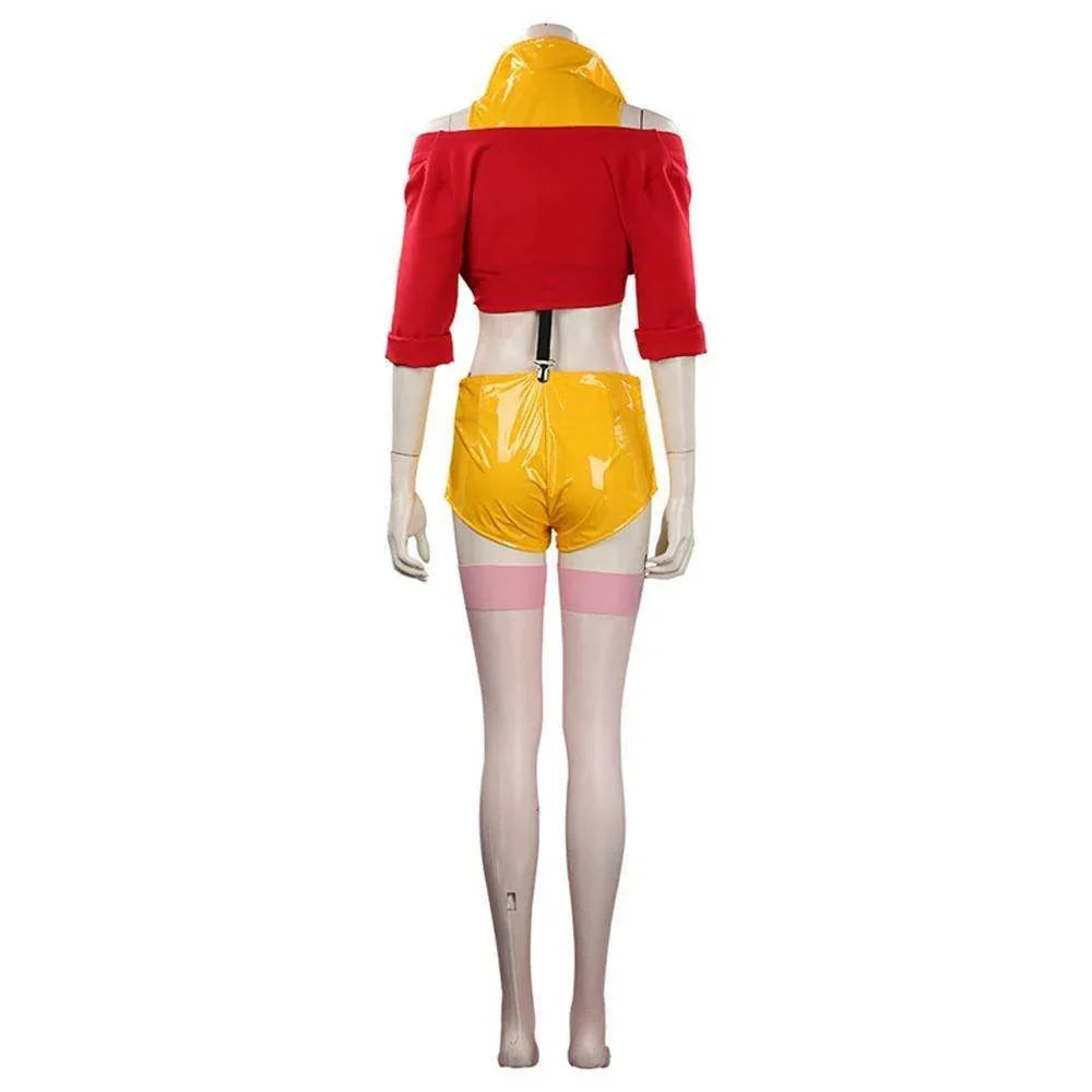 Faye Valentine Cowboy Bebop Outfit Carnival Suit Cosplay Costumes - Azufun