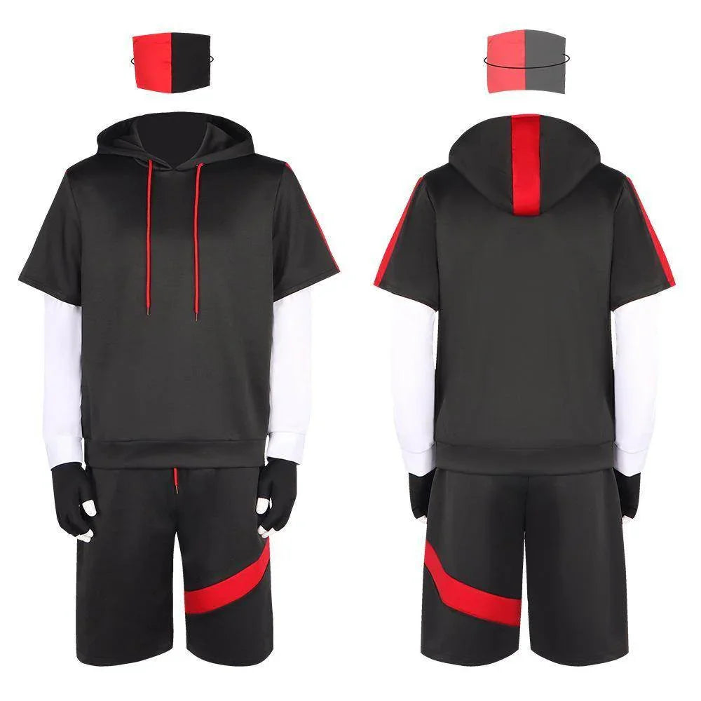 Fortnite Ikonik Bundle Game Adult Party Cosplay Costume Outfits Carnival Suit - Azufun
