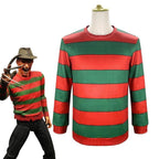 Freddy Krueger A Nightmare on Elm Street Adult Cosplay Costume Outfits Halloween Carnival Suit - Azufun