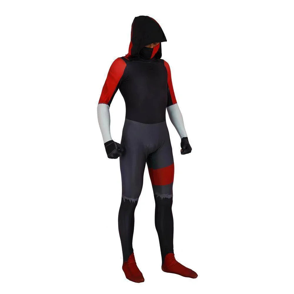 Game Fortnite Ikonik Adult Jumpsuit Outfit Halloween Carnival Suit Cosplay Costume - Azufun