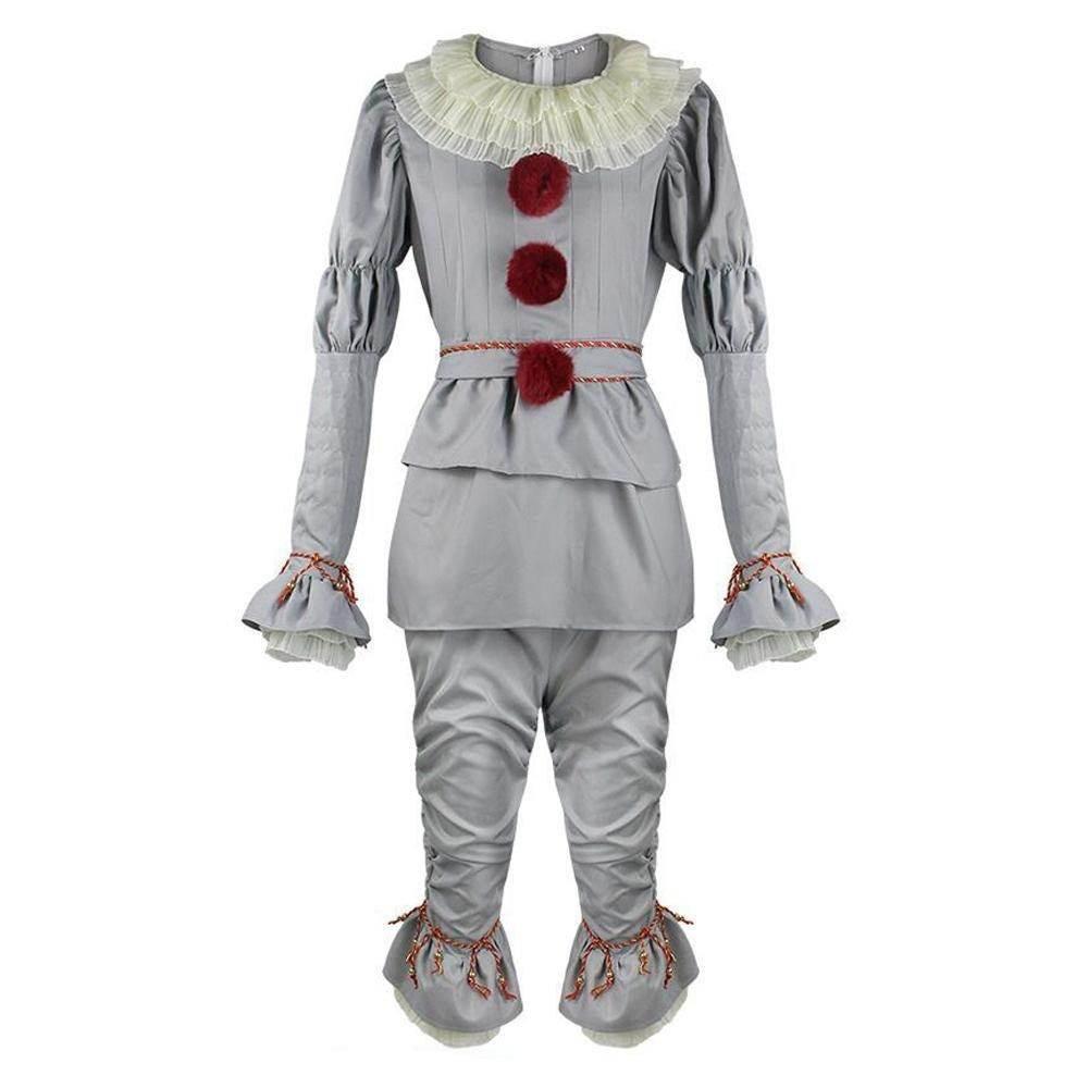 Grand Heritage Pennywise Movie Adult Clown Costume - Azufun
