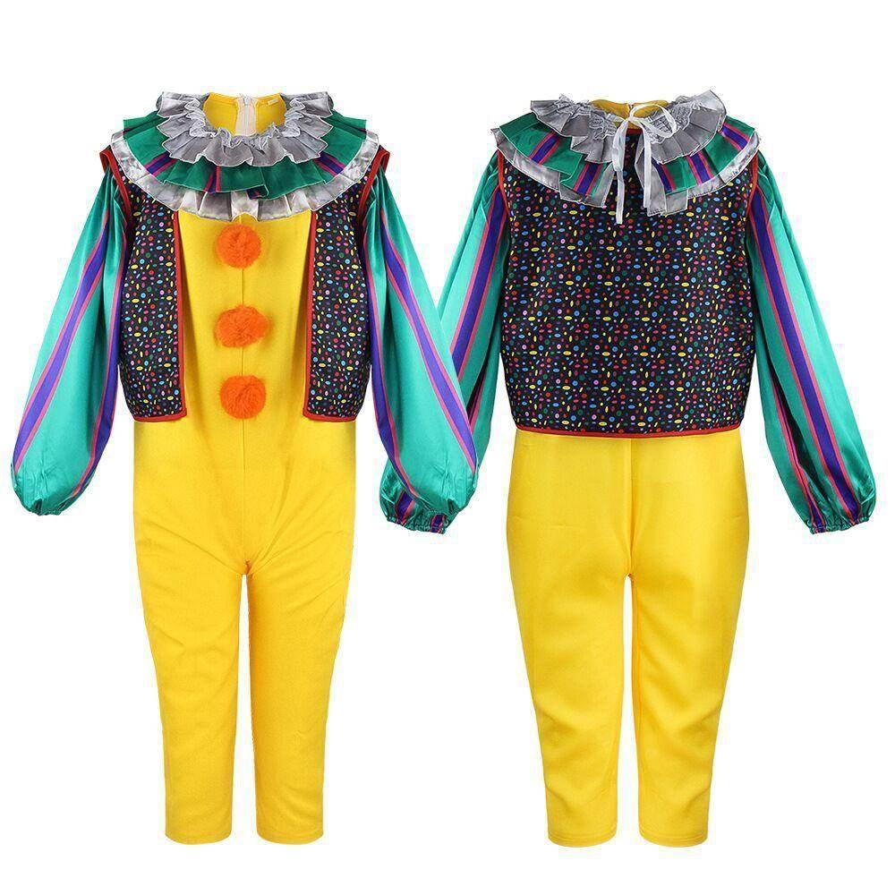 Grand Heritage Pennywise Movie Adult Clown Costume - Azufun