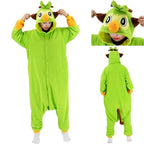 Grookey Kigurumi Onesies Anime Pokemon Pajamas Pyjamas Halloween Costume - Azufun