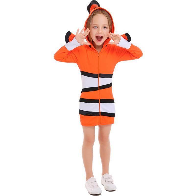 Halloween Ocean Theme Party Clown Fish Cosolay Matching Outfits - Azufun