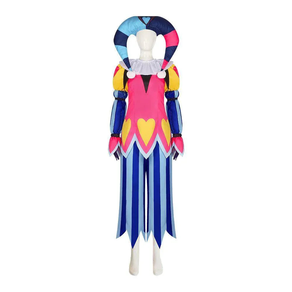 Hazbin Hotel Helluva Boss Fizzarolli clown stage costume cosplay - Azufun