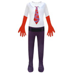 Inside Out Anger Cosplay Jumpsuit for Boys Kids' Zentai Costume - Azufun