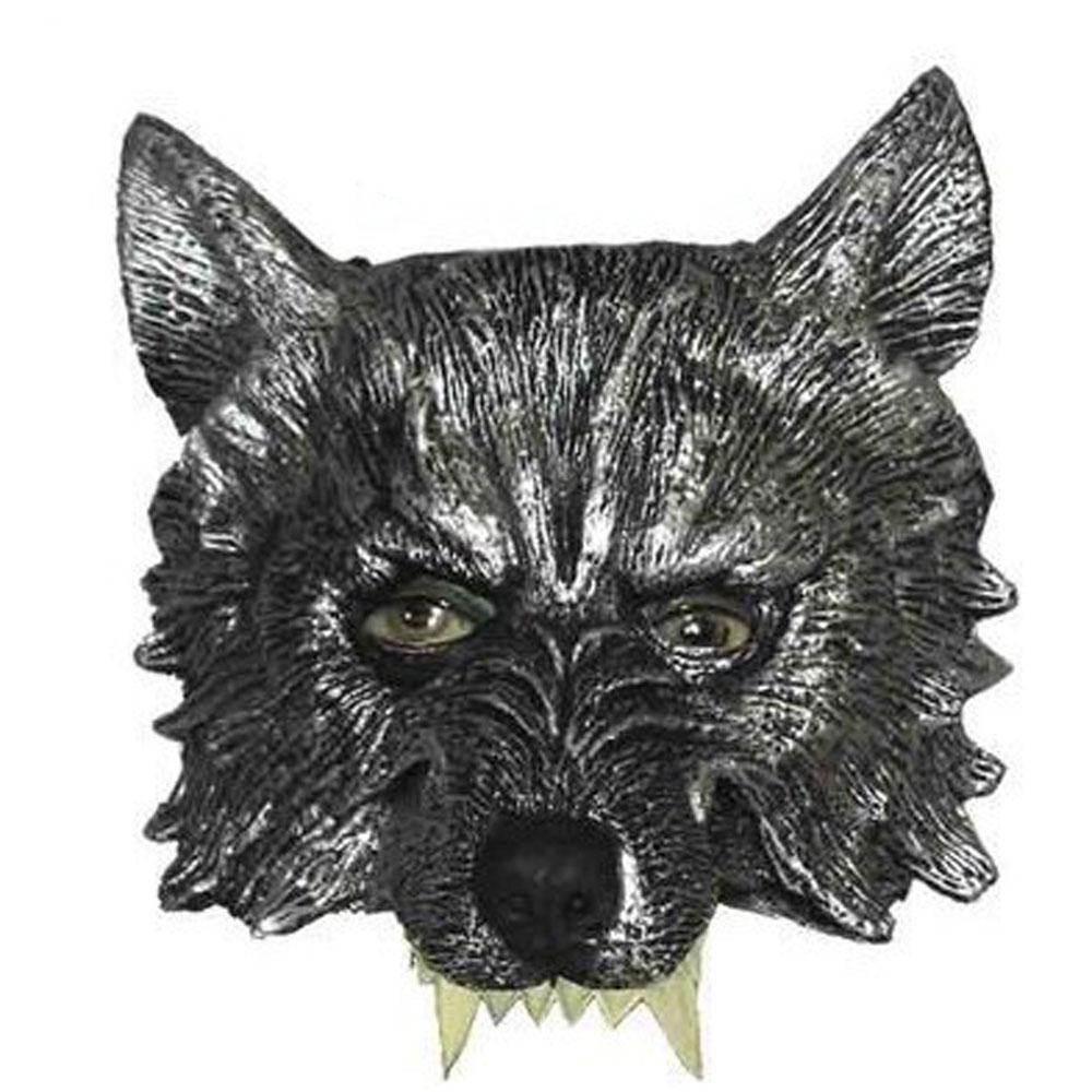 into the woods 1987 wolf costume Masquerade for Adults Halloween - Azufun
