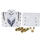 JoJo's Bizarre Adventure Cosplay Costume JoJo Wind Halloween Carnival Anime Suit Outfit Sets Dress Up For Adults - Azufun