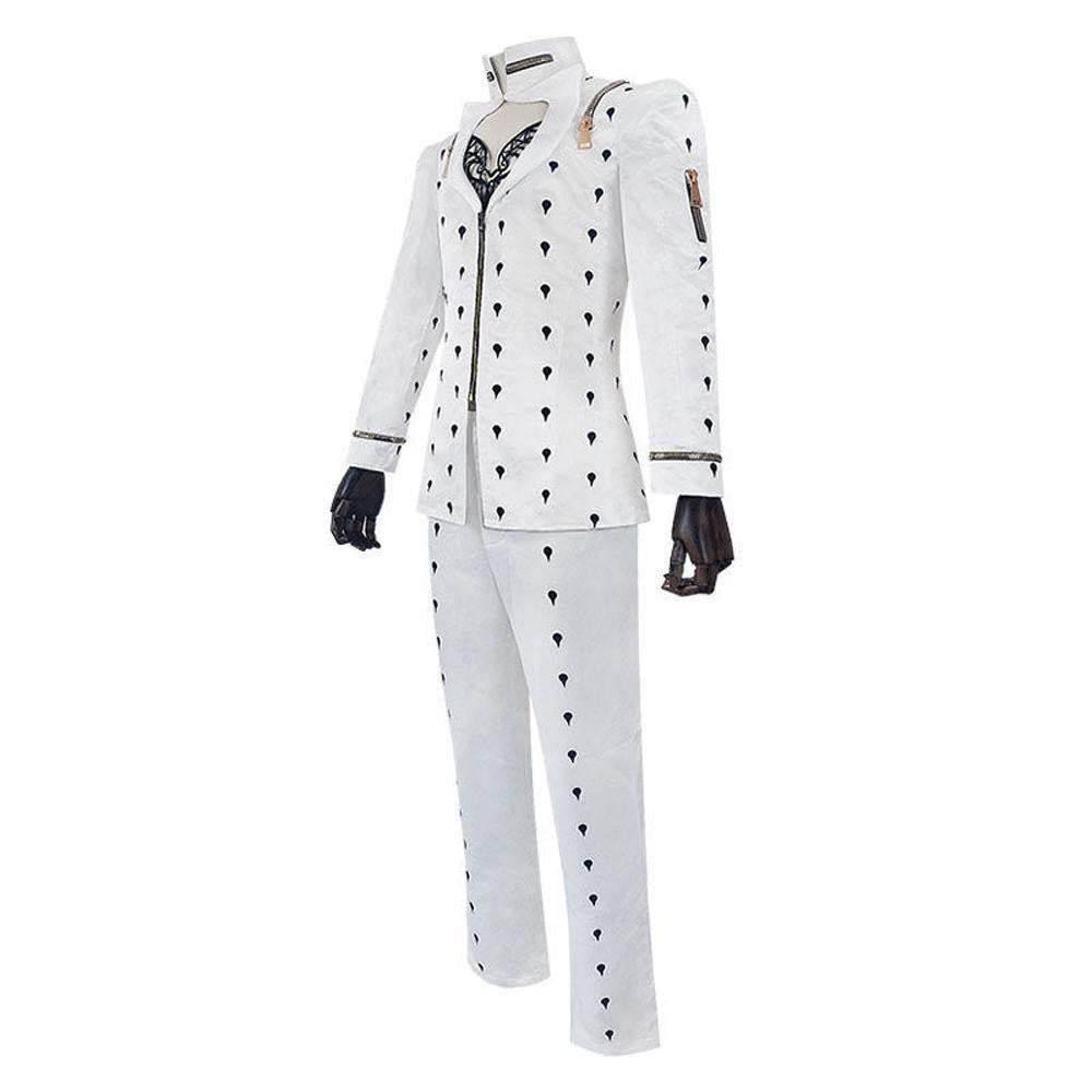 JoJo's Bizarre Adventure Cosplay Costume JoJo Wind Halloween Carnival Anime Suit Outfit Sets Dress Up For Adults - Azufun