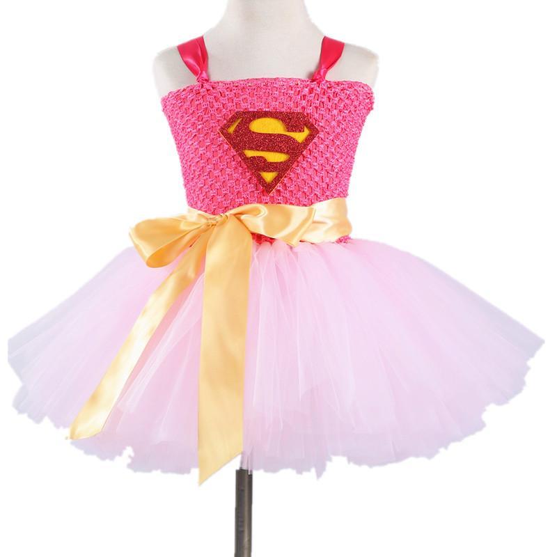 Girls The Avengers Tutu Dress Superhero Costumes Dress