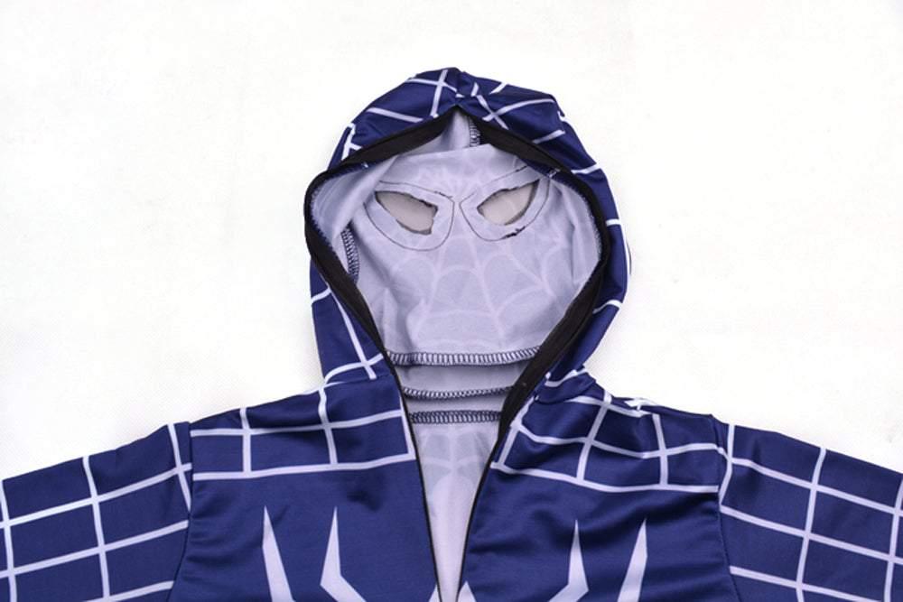 kid Spiderman Costume Cosplay Jumpsuit Superhero Full Body Zentai Suit