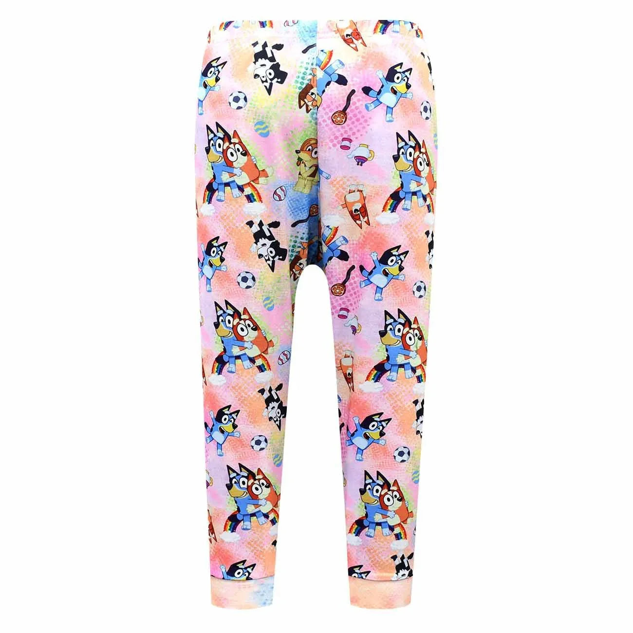 Bluey Pajamas Set Long Sleeve Trousers Two Pieces for Kids