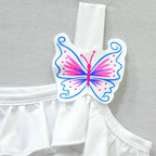 Fancy Nancy Cartoon Cosplay Dress Sling Tutu Dress for Kids