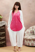 Rabbit Kigurumi Pajamas Hoodie Animals Bunny Costume Onesies