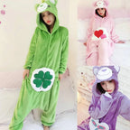 Care Bear Kigurumi Pajamas Hoodie Costume Animal Flannel Onesies