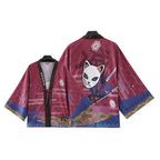 Cosplay Costume Haori Kimono Bathrobe Cloak Pajama Halloween costume for kids and parents