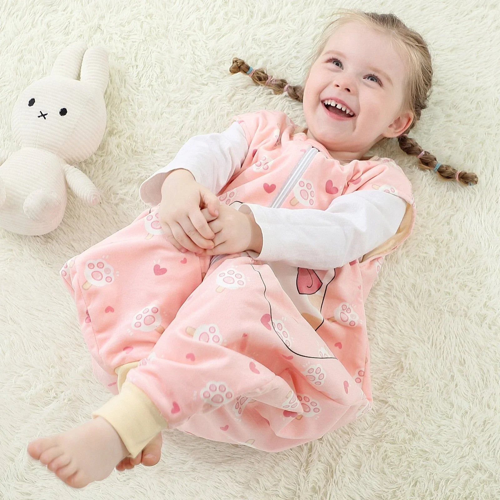 New autumn and winter children's sleeveless jumpsuit
