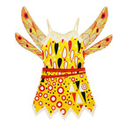 Mia and Me Children Kids Yuko Dress + Legging + Wing Set Costume Dress Up - Azufun