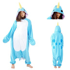 Animal Whale Adult Kigurumi Onesie Pajamas Cartoon Costume - Azufun