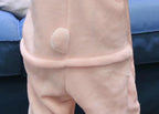Pink Pig Kid Animal Onesie Pajama Gift Party Kigurumi - Azufun
