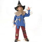 Kids The Adventures of King Oz scarecrow suit halloween Costumes for Child - Azufun