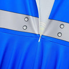 Zombies 3 Blue Cosplay dress Jumpsuit Costume Bodysuit Outfits for kids - Azufun