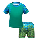 Three-piece Swimsuit Set Luca Cosplay Kids Swimsuit Set - Azufun