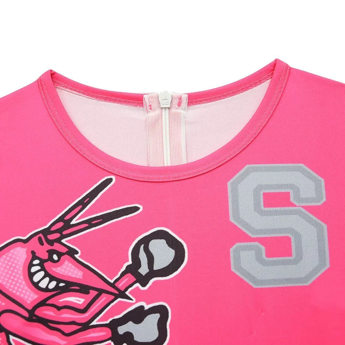 Kids Zombies 2 red dress Girls Addison Cheer Camp Fancy Dress Costume Cosplay for Girls - Azufun