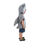 Halloween Fancy Party Shark Hooded Animal Cosplay Costume for Kids - Azufun