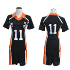 Karasuno Uniforms Anime Haikyu!! Cosplay Costumes Carnival Party Full Set - Azufun