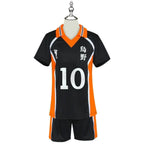 Karasuno Uniforms Anime Haikyu!! Cosplay Costumes Carnival Party Full Set - Azufun