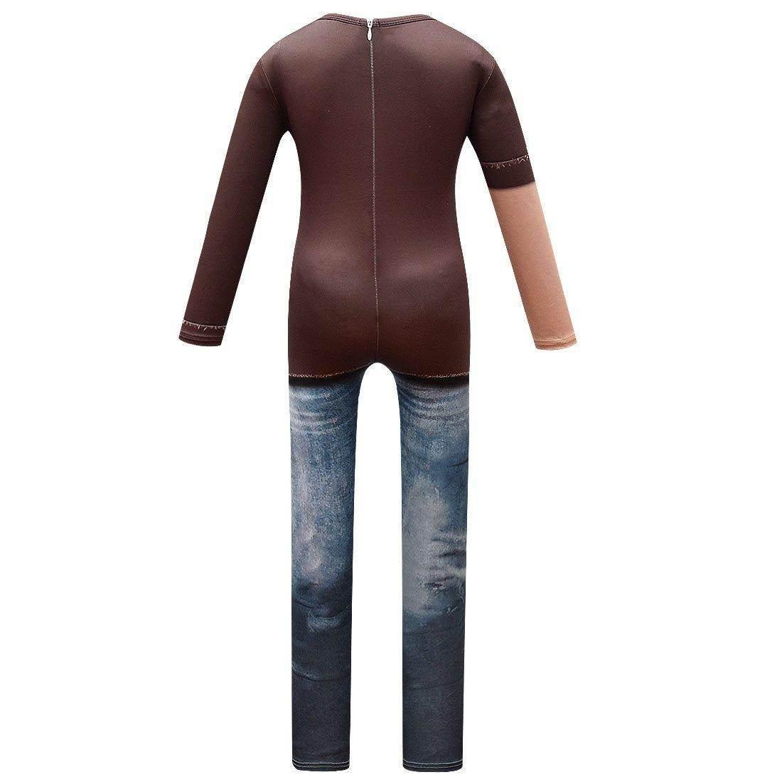 kids College Zombies Cosplay Zentai Suit Costume Children Jumpsuit Bodysuit Outfits for boy - Azufun
