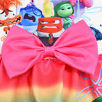 Kids' Inside Out 2 Dress All characters Girls' Movie Costume for Parties and Play - Azufun