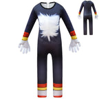 BuyKids Shadow the Hedgehog Cosplay Zentai Suit Costume Children Jumpsuit Bodysuit Outfits Now Cheaper With 3 - 5 Days Ship - PajamasBuy