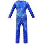 BuyKids Sonic The Hedgehog Sonic Cosplay Zentai Suit Costume Children Jumpsuit Bodysuit Outfits Now Cheaper With 3 - 5 Days Ship - PajamasBuy