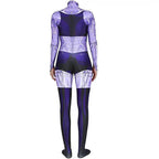 Komand'r Blackfire Costume Jumpsuit Bodysuit Titans Cosplay Halloween - Azufun