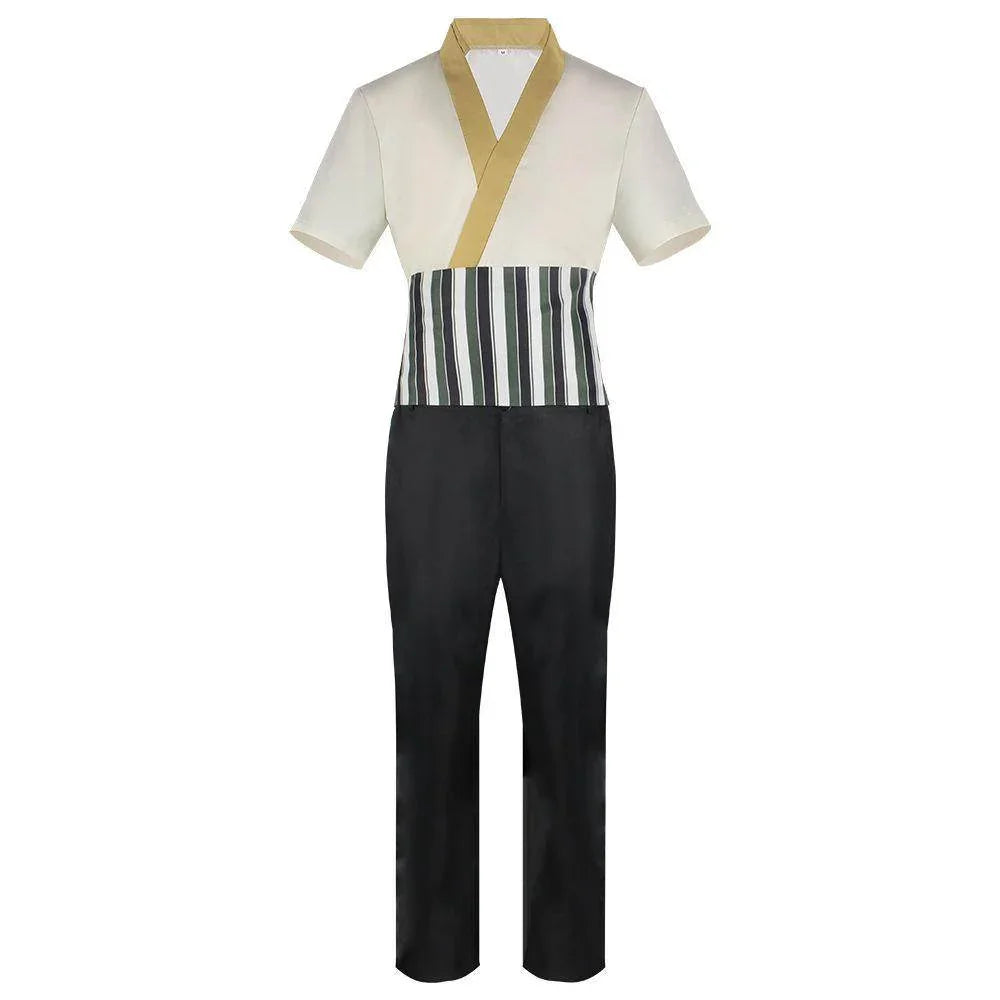 live Movie One Piece Roronoa Zoro Cosplay Costume Whole Set - Azufun