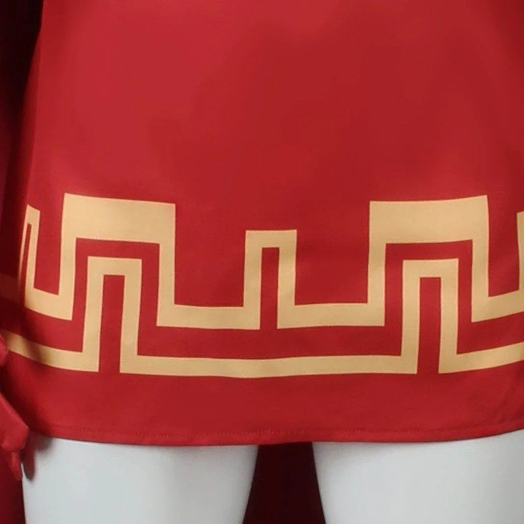 Lord Farquaad Halloween Cosplay Costume Shrek Red Robe Cape - Azufun