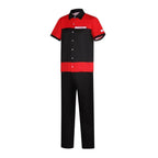 Manny's Burger Shop Clerk Cosplay Costume Bryan Tyler Employee Uniform - Azufun