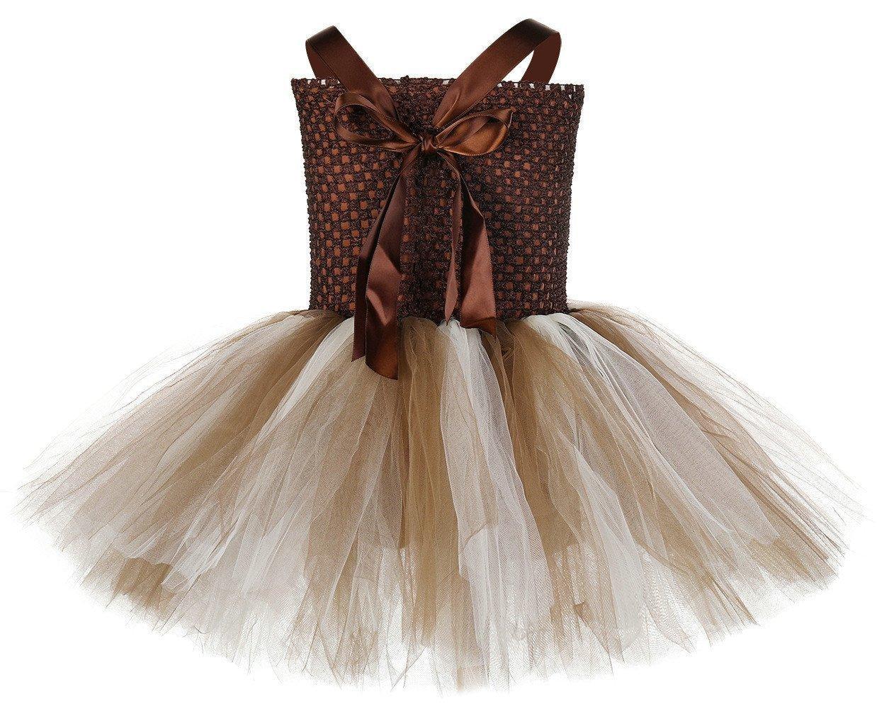 BuyMika Giraffe Zarafa Tutu Dress for Baby Girl Cartoon Costume Now Cheaper With 3 - 5 Days Ship - PajamasBuy