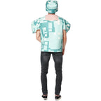 BuyMinecraft Steve Pixel Square Prop Costume Now Cheaper With 3 - 5 Days Ship - PajamasBuy