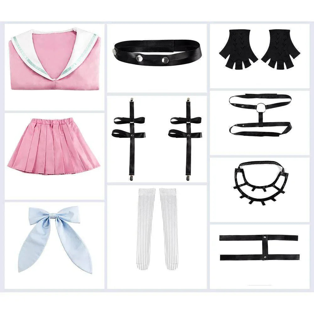 Miu Iruma Costumes for Girls Danganronpa V3: Killing Harmony Cos Halloween Anime Cosplay - Azufun