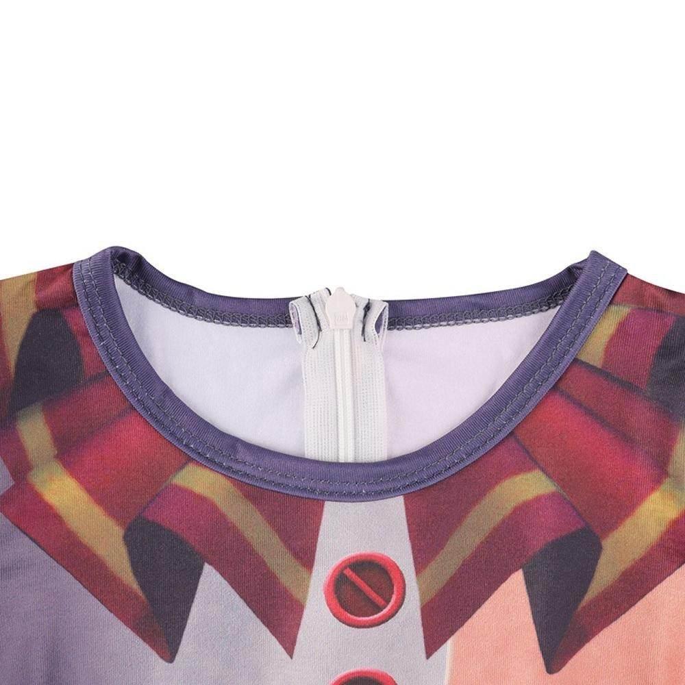 Moondrop Sundrop FNA Cosplay Costume Outfit Sun Clown Costume Halloween for Kids - Azufun