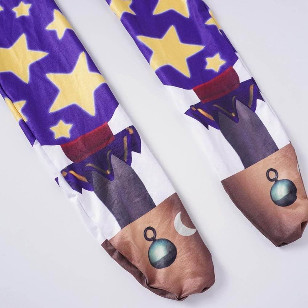 Moondrop Sundrop FNFA Cosplay Costume Outfit Sun Moon Clown Costume Halloween for Kids - Azufun