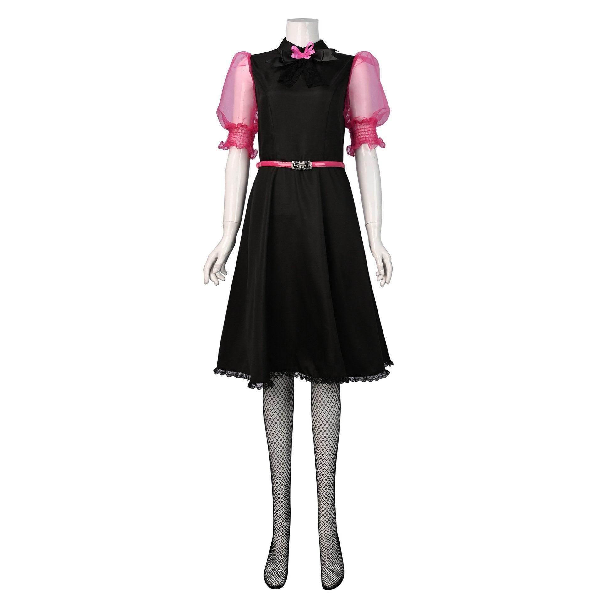 Movie Monster High Draculaura Costume Party Carnival Cosplay Full Set - Azufun