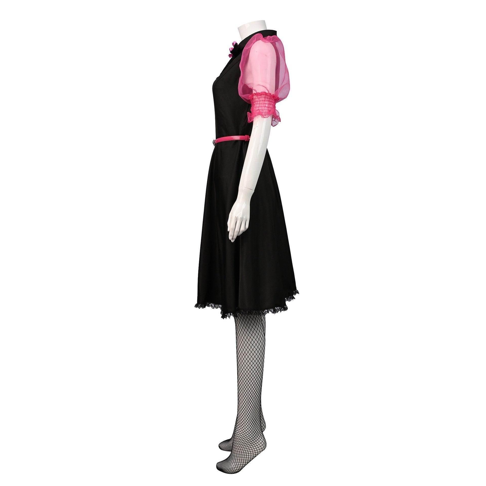Movie Monster High Draculaura Costume Party Carnival Cosplay Full Set - Azufun