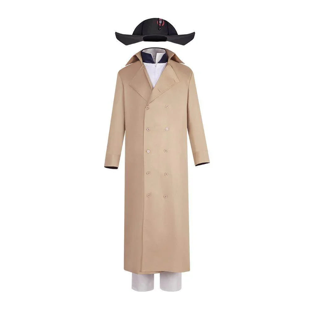 Napoleon Medieval palace retro knight uniform Adult Cosplay Costume Suit - Azufun