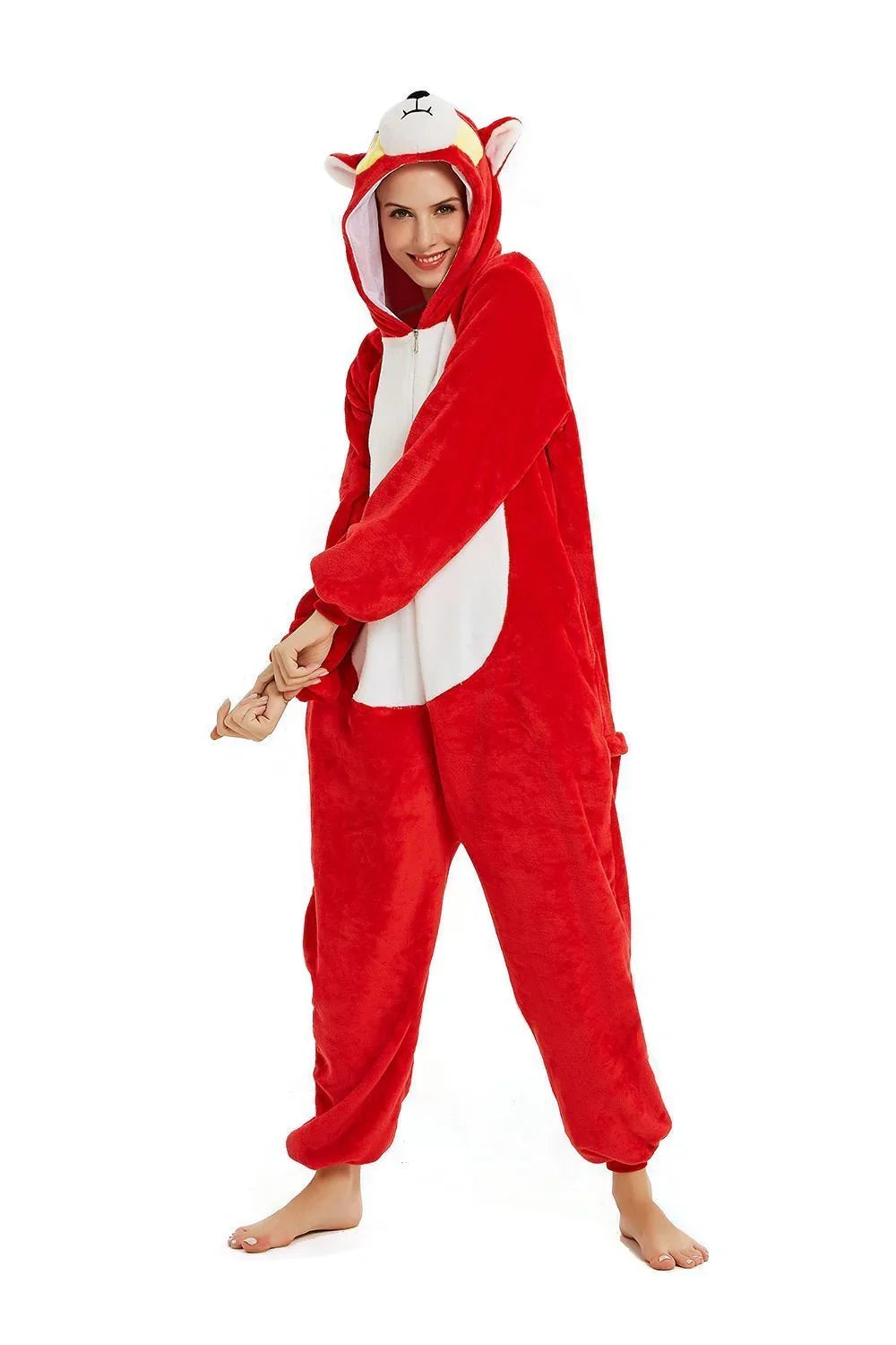 BuyOnesie Kigurumi Pajamas Print Sakuragi Hanamichi Adult's Flannel Winter Sleepwear Animal Costume Now Cheaper With 3 - 5 Days Ship - PajamasBuy
